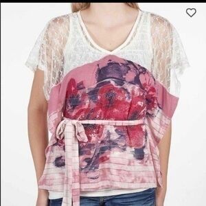 Buckle Tie Belt Top Size Small New with Tag